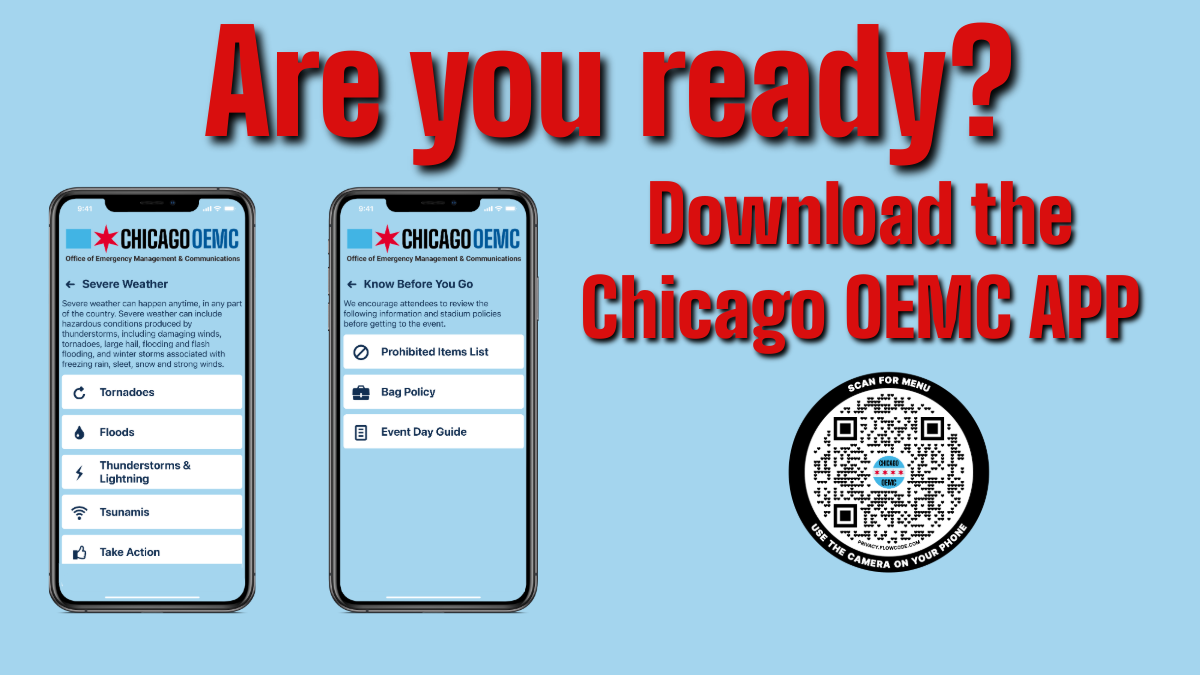 Download the Chicago OEMC App